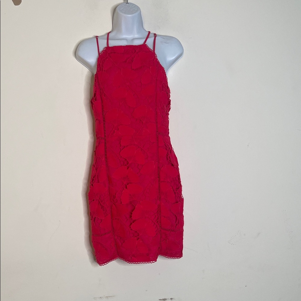 Greylin Vibrant Red Kids Casual Dress